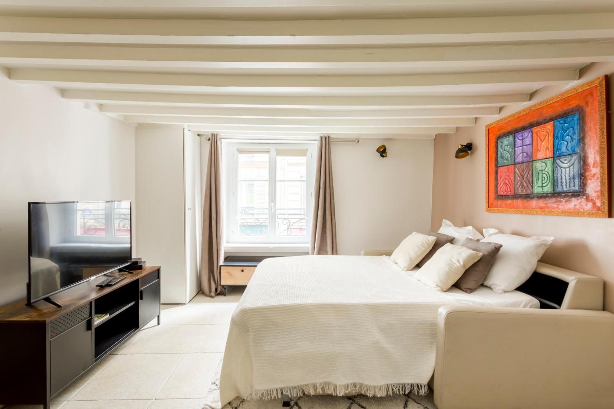 Rivoli Vieille Du Temple With Ac Apartment Париж Екстериор снимка