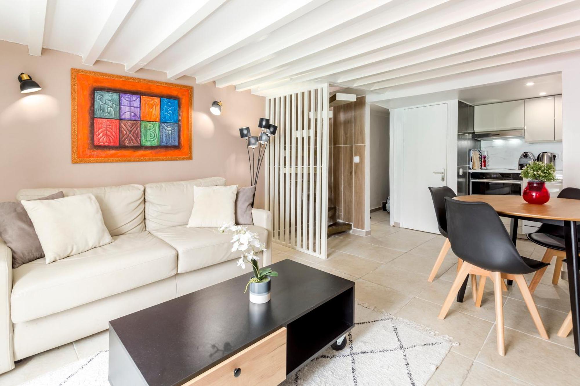 Rivoli Vieille Du Temple With Ac Apartment Париж Екстериор снимка